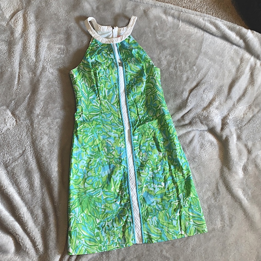 Lily Pulitzer Halter Dress, like new, no stains